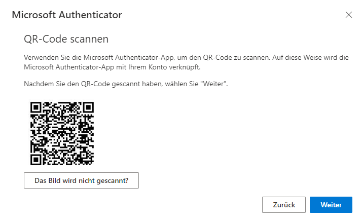 Schritt 3: Microsoft Authenticator einrichten